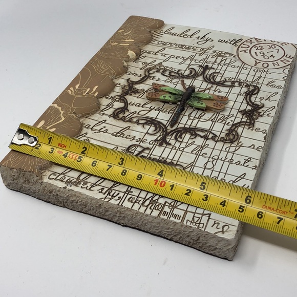 Dragonfly wall hanging wall plaque resin - Picture 10 of 15